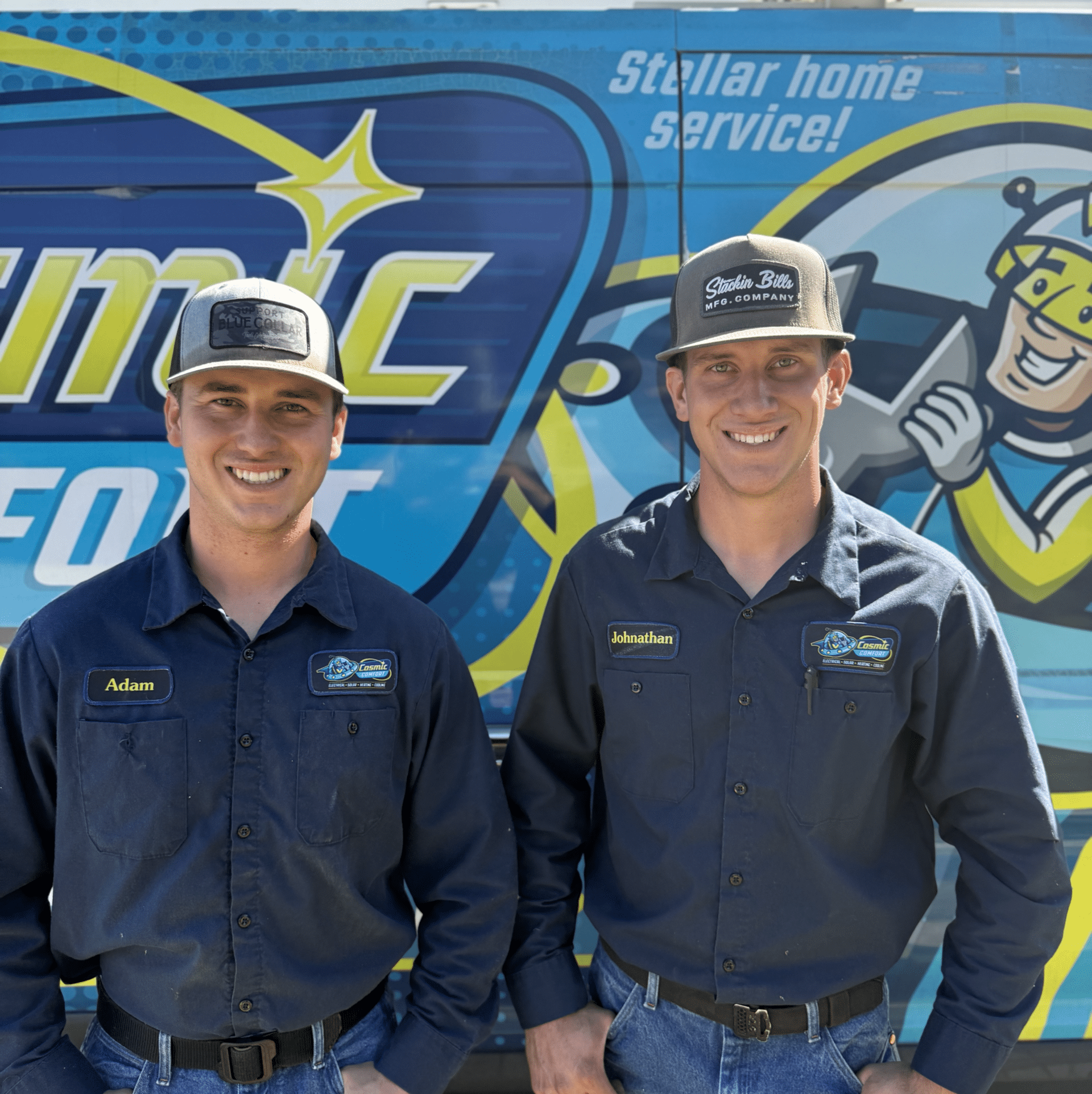 cosmic comfort hvac electrical technicians