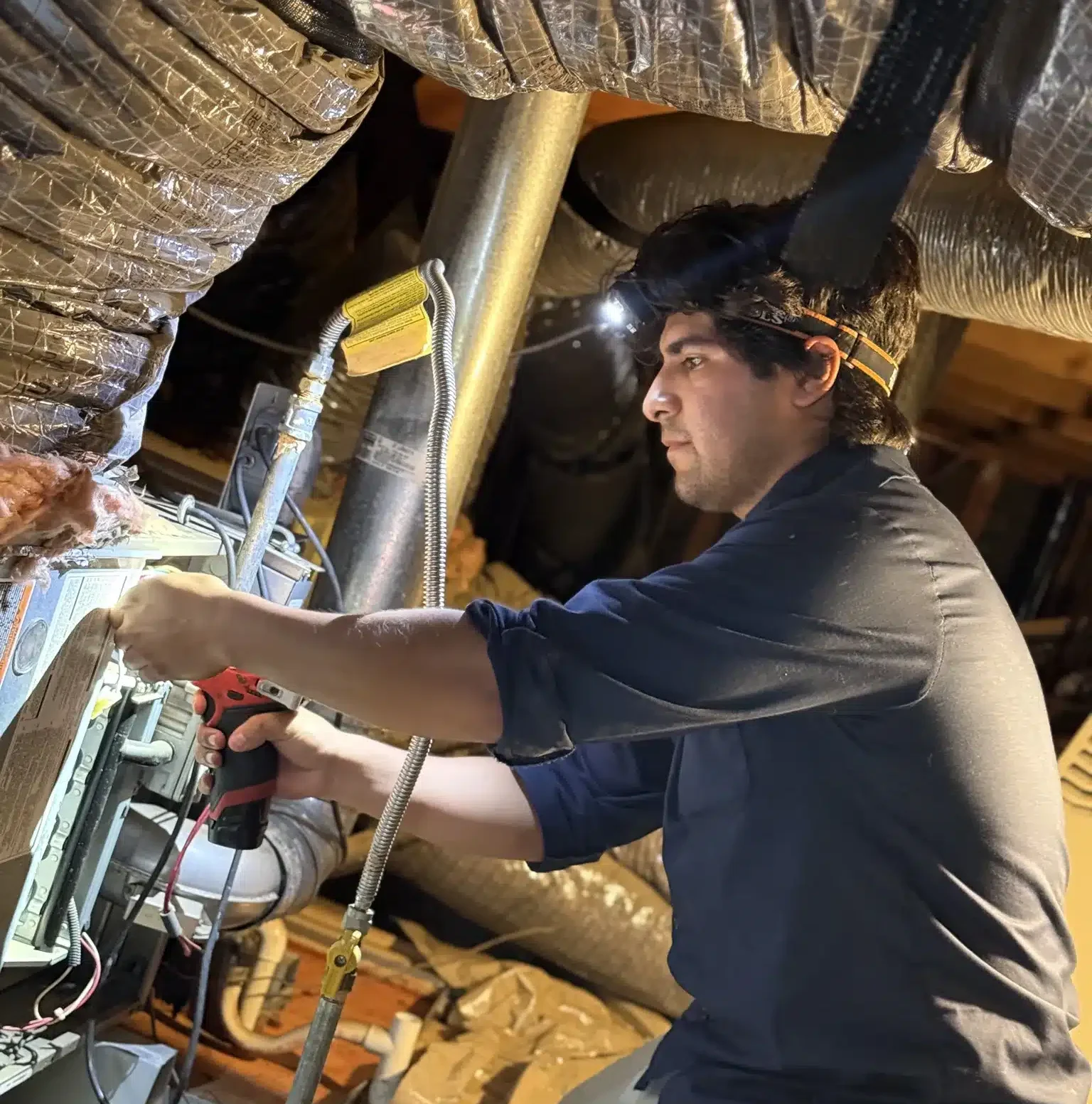 Cosmic Comfort Crawlspace Furnace Service