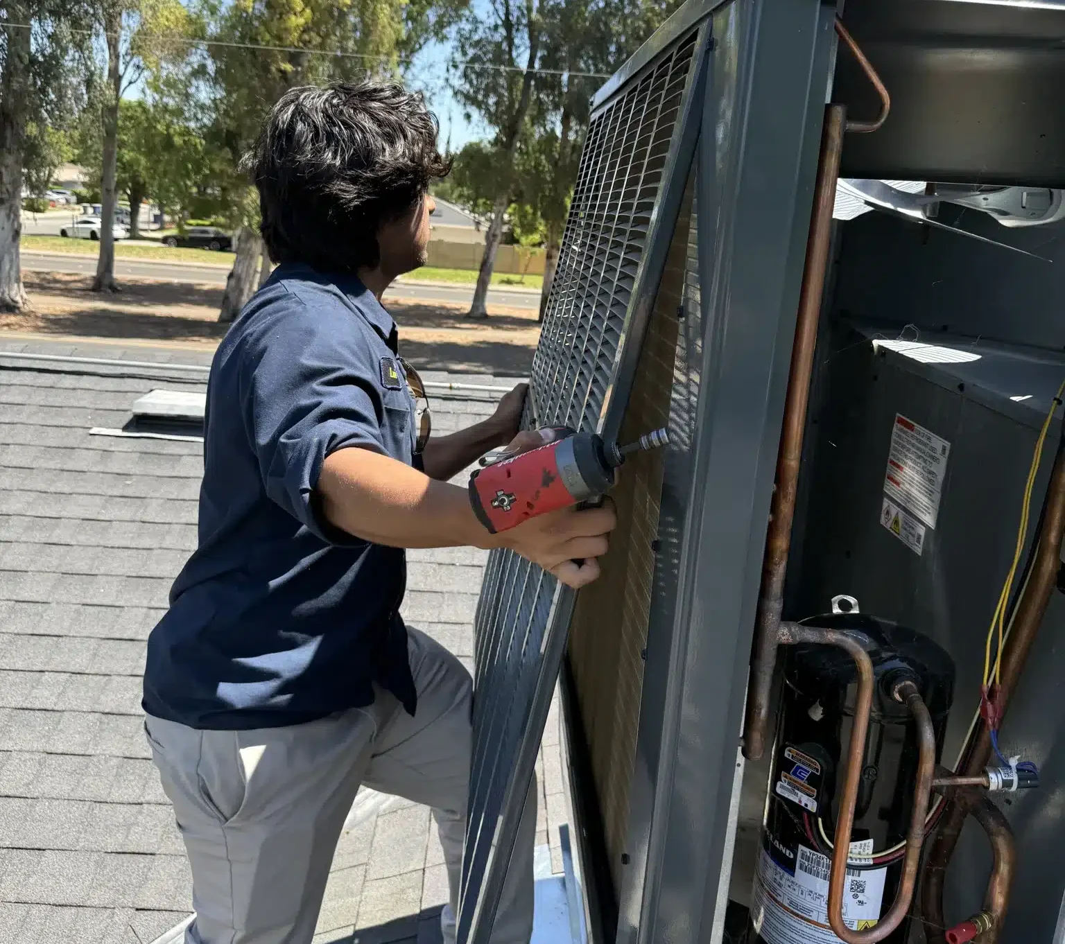 Cosmic Comfort Goodman HVAC Unit Repair